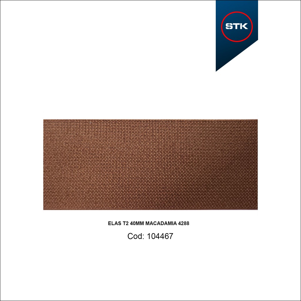 ELÁSTICO STK 187 T2 40MM MACADAMIA 4288