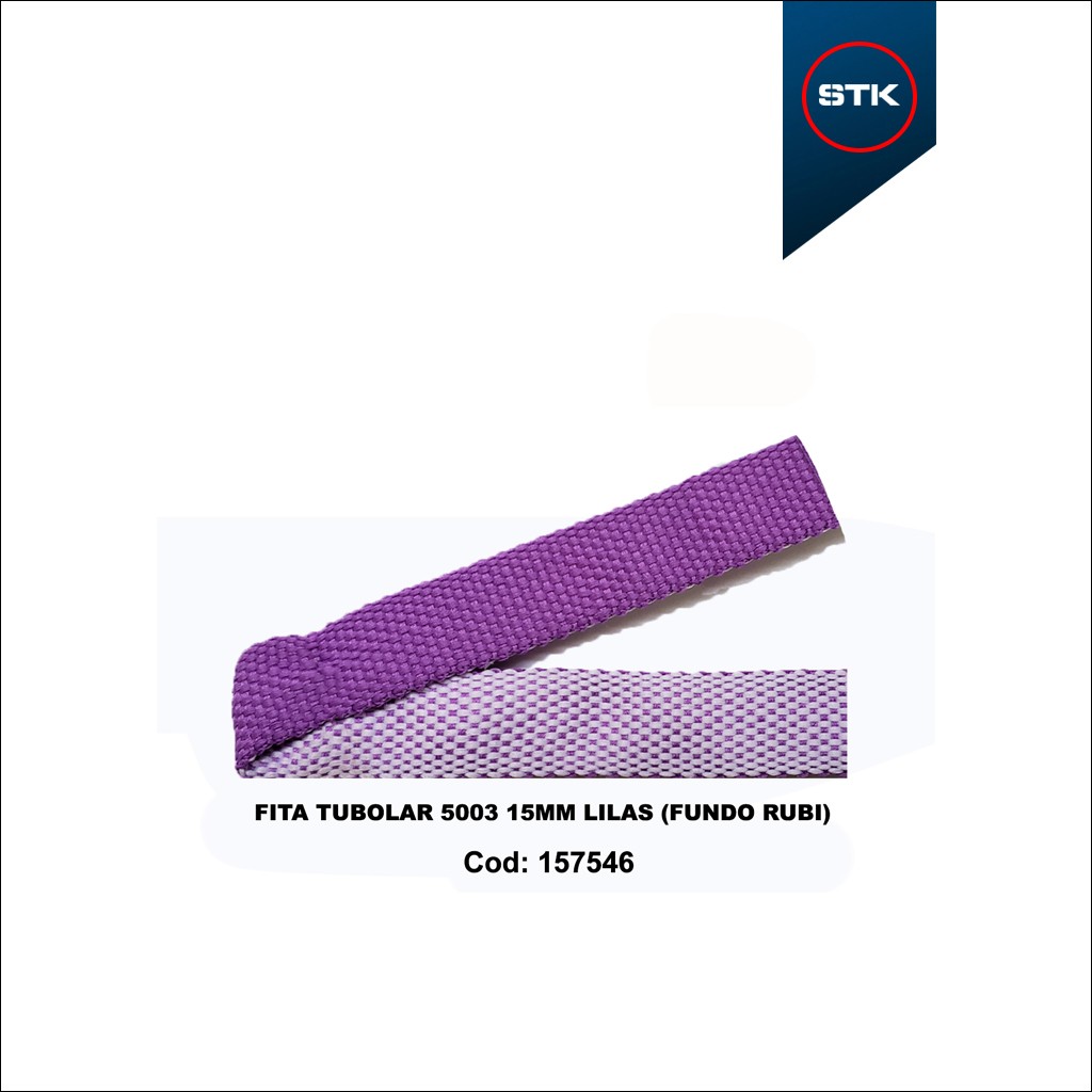 FITA TUBOLAR 5003 15MM LILAS 