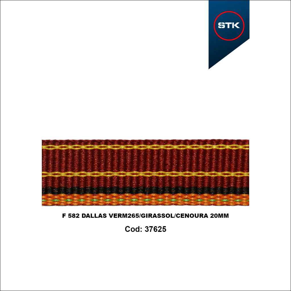 FITA 582 DALLAS 20MM VERM265 / GIRA / CENO...